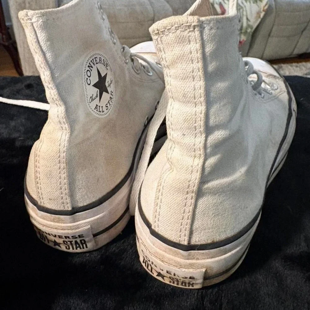 Converse Chuck Taylor All Star Lift Platform High Top Parchment 560846F Womens 6